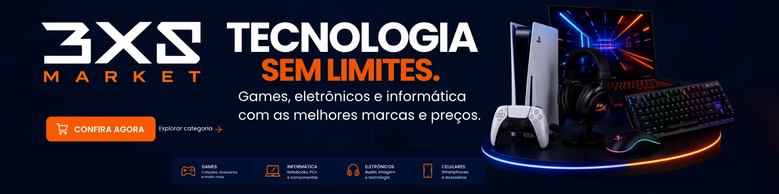 3XS Market - Tecnologia sem limites